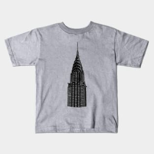 Chrysler Building New York Kids T-Shirt